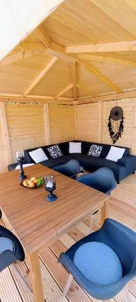 Altana ogrodowa IBIZA 3x4, altanka drewiana, zadaszenie, pergola