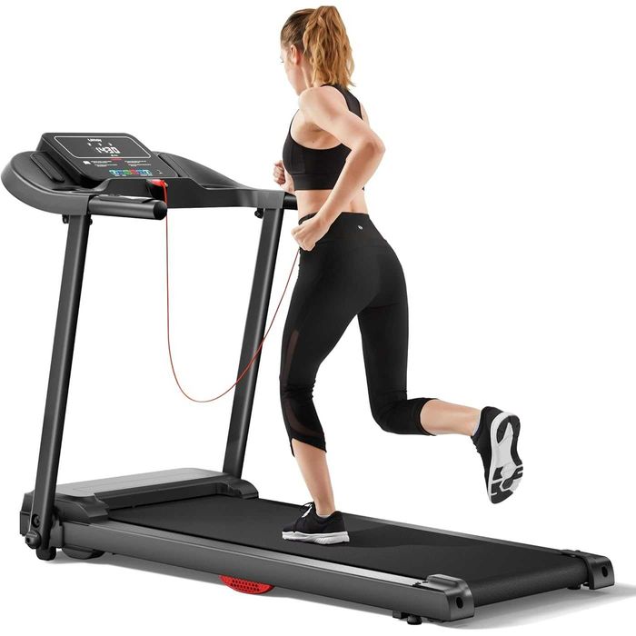 CURSOR FITNESS Bieżnia do domu składana 14 km/h 12 programów do 136 kg