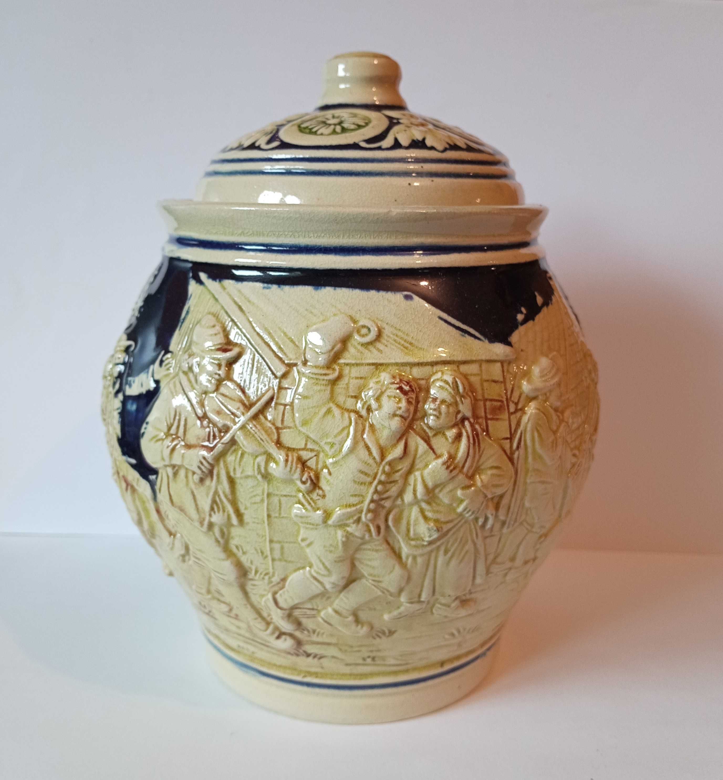 Sygnowany pojemnik ceramiczny pojemność 1L