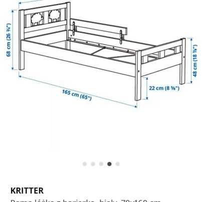 Łóżko Ikea Sultan Lade 70*160