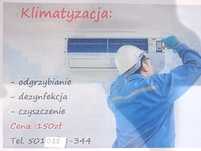 Serwis Klimatyzacji Domowej - ODGRZYBIANIE  - Dezynfekcja