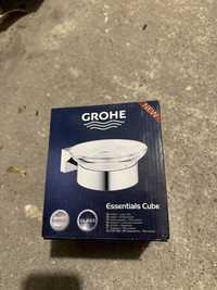 Mydelniczka z uchwytem Grohe Essentials Cube Nowa