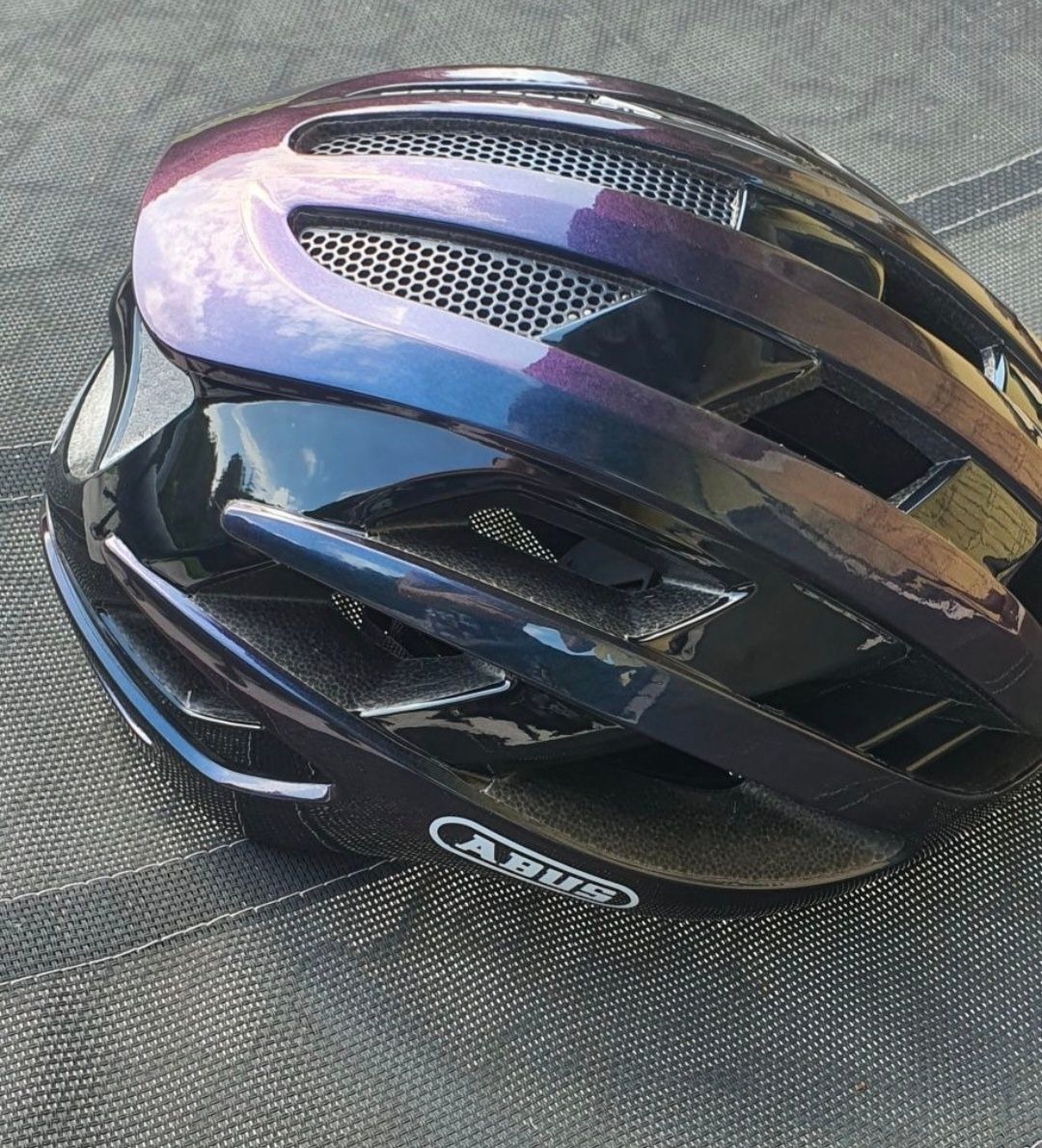 NOWY kask abus airbreaker purple