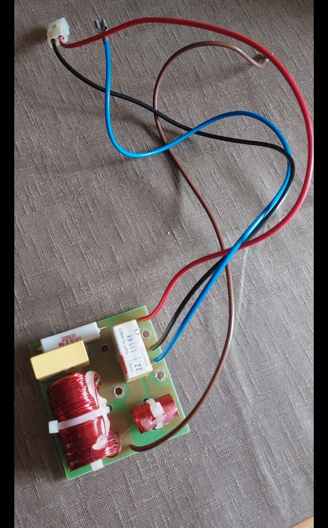 1x Crossover para coluna B&W 602s2