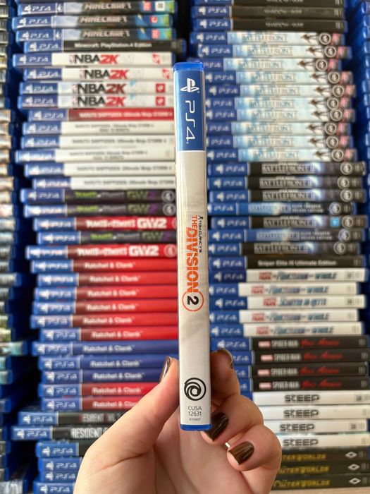 Гра Tom Clancy’s The Division 2  на ps4, диск з грою на пс 4, ліцензія