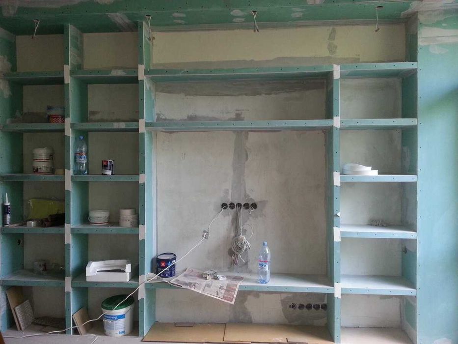 Звукоизоляция стен гипсокартоном, перегородки, потолки из гипсокартона