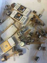 Микросхемы Транзисторы кт к из СССР с позолотой драгметал
