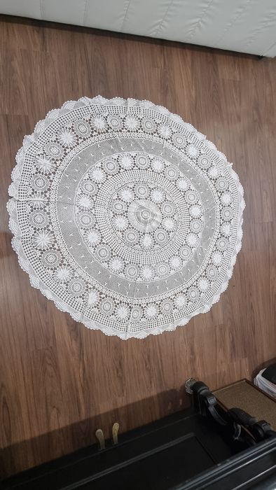 Toalha muito grande em croché artesanal 1,70 m