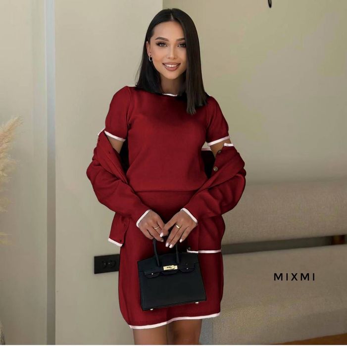 Жіночий костюм трійка ангора