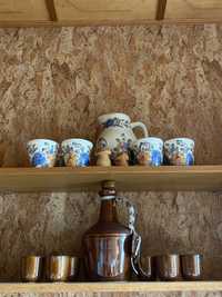 Zestaw porcelany PRL vintage