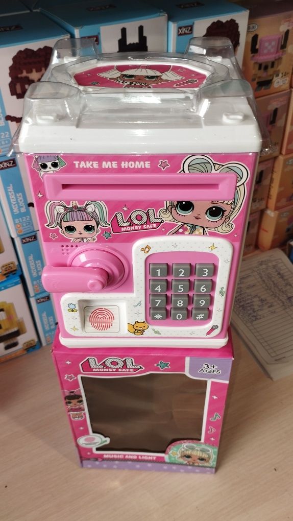 Сейф детский копилка  LOL
