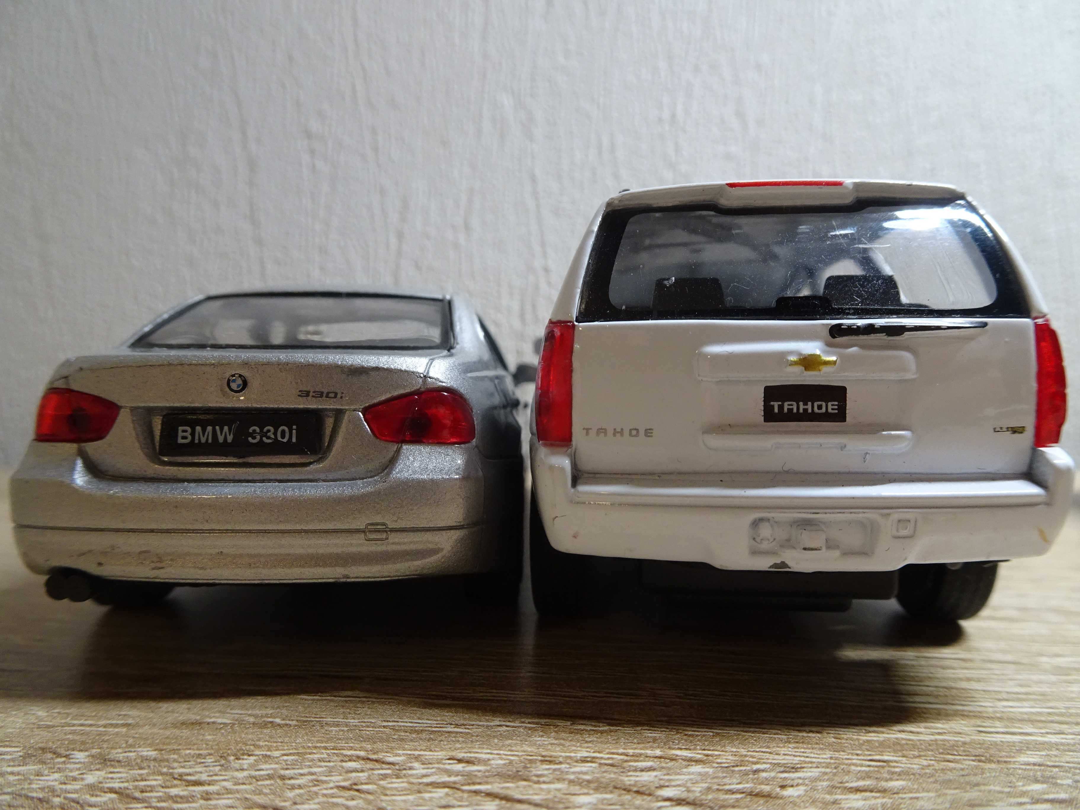 Modele samochodów, Welly, Audi, Porsche, BMW, Chevrolet
