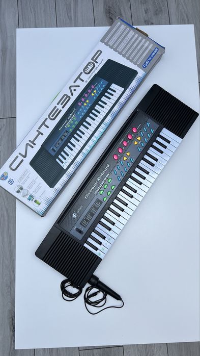 Синтезатор,піаніно дитяче LimoToy з мікрофоном