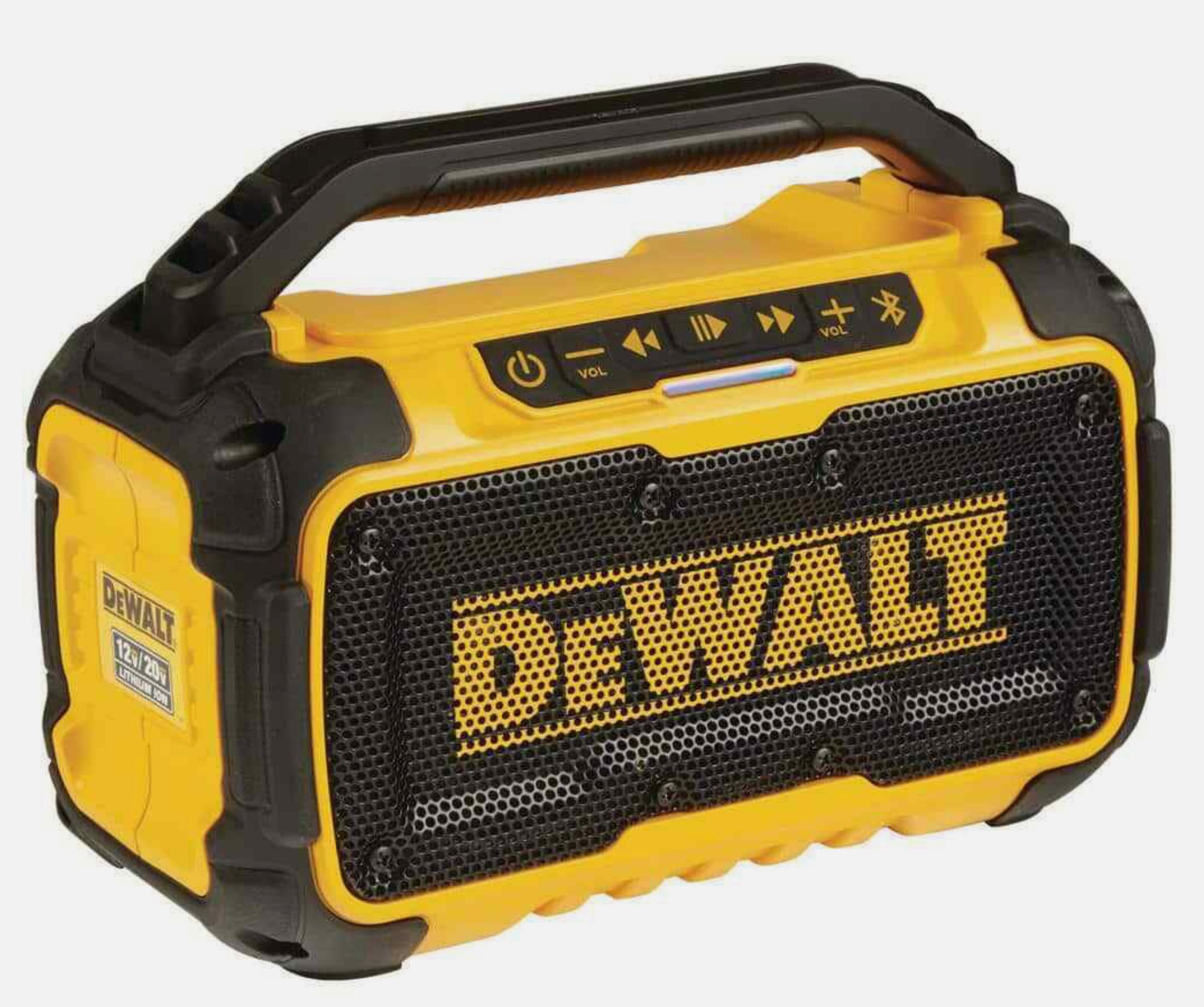 Колонка портативна аккумуляторна Bluetooth DeWALT DCR010