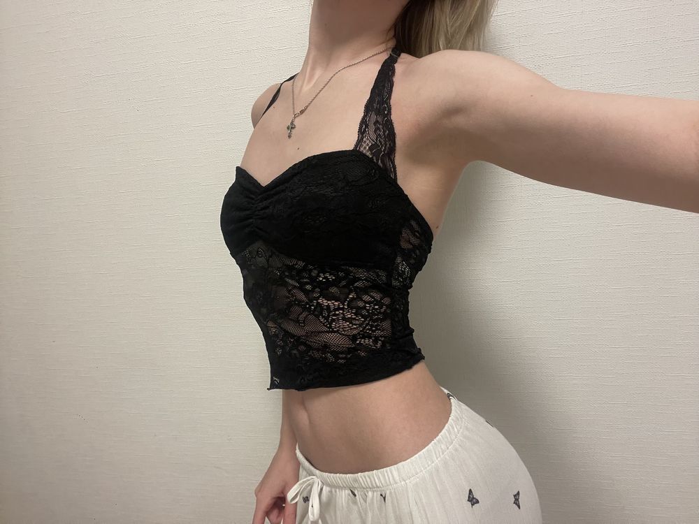 Кружевной топ, корсетный топ, топ Zara