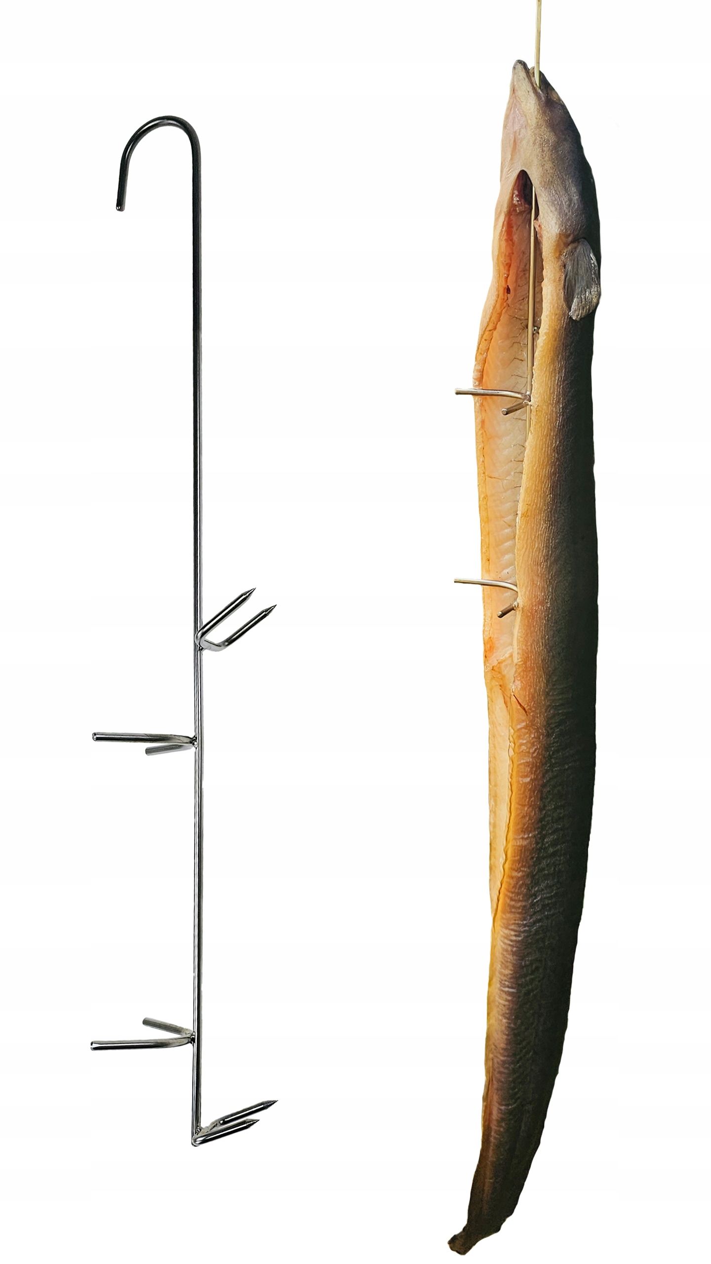 Hak Wędzarniczy Super Smoke do węgorza 32cm Premium