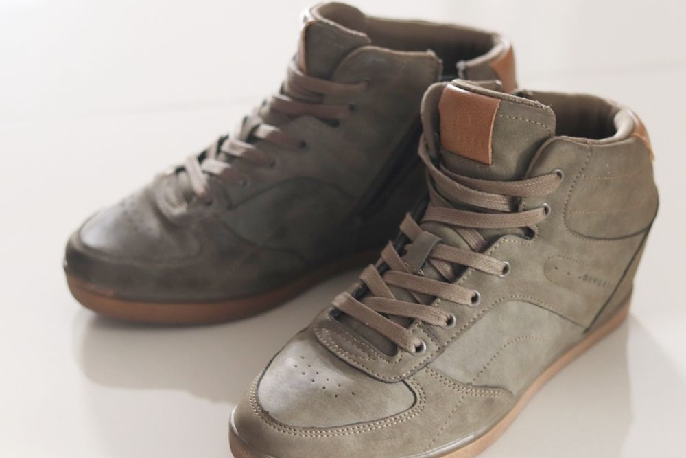 Buty 39 botki khaki