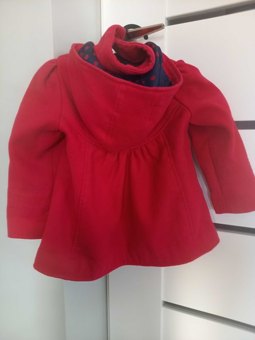 Płaszcz dziewczęcy 104 cm