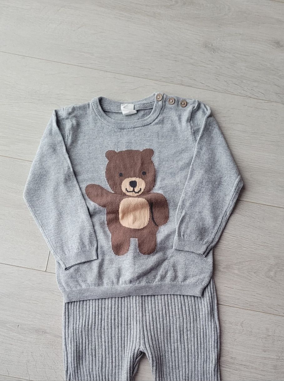 Komplet dzianinowy H&M roz. 92