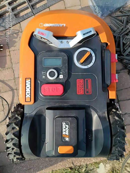 kosiarka WORX Landroid L1000 WR147E.1 z montażem + kolce + ACS + WIFI
