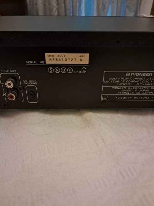 6 Discs Multi-Play PIONEER PD - M435