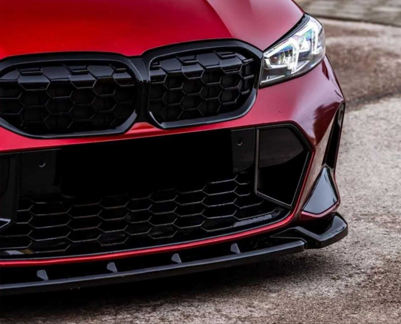 Сплиттер BMW 3 G20 стиль Maxton Design цельный дифузор спойлер cплiтер