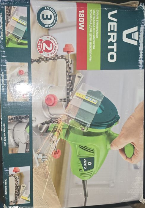 Afiador de corrente Verto 52G502 180 W
Ver detalhes do produto