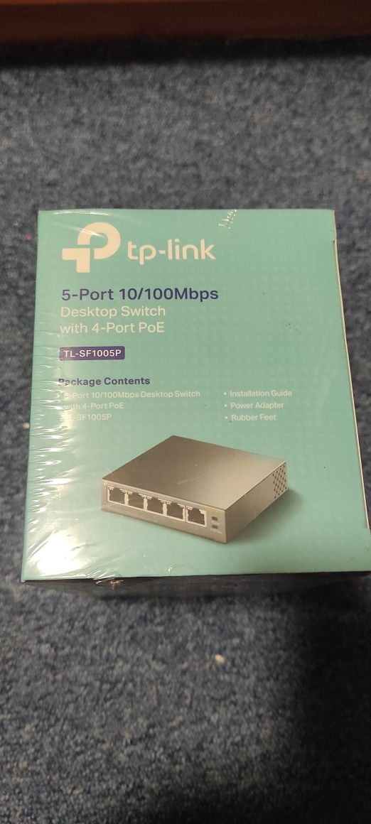 Комутатор TP-LINK TL-SF1005P (TL-SF1005P). Ver1.0