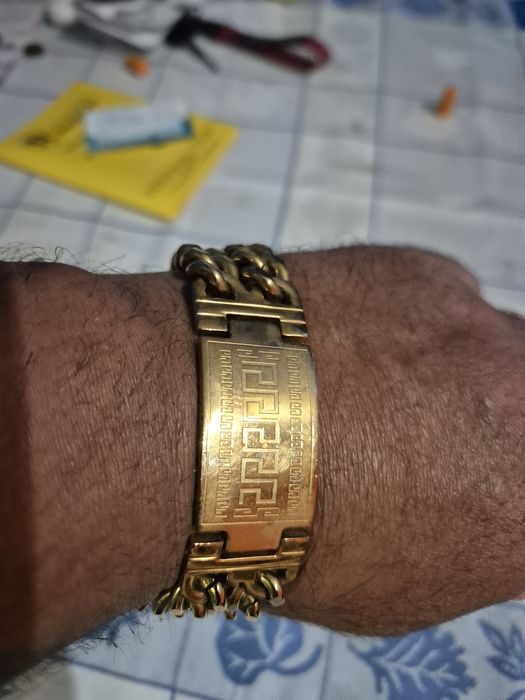 Pulseira banhada ouro