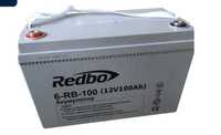 Акумулятор Redbo 6-RB-100 12V 100Ah 
100%
Оригінал