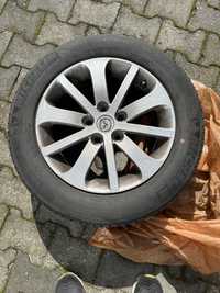 Sprzedam 4 alufelki 16 z oponami mazda 5x114,3