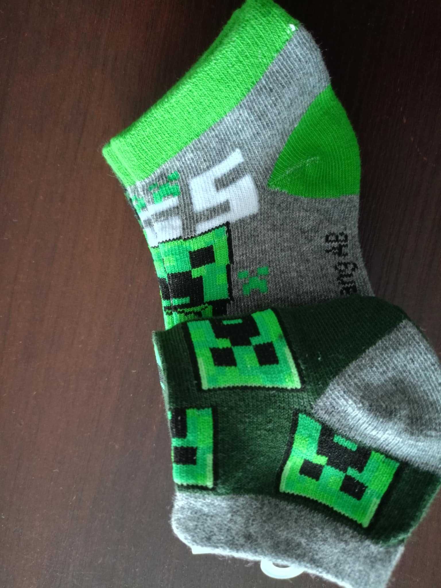 Skarpetki rozmiar 23/26 Minecraft
