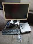 ZESTAW KOMPUTEROWY 8GB 320GB WIN10+WIFI+LCD24"+klawiatura+myszka