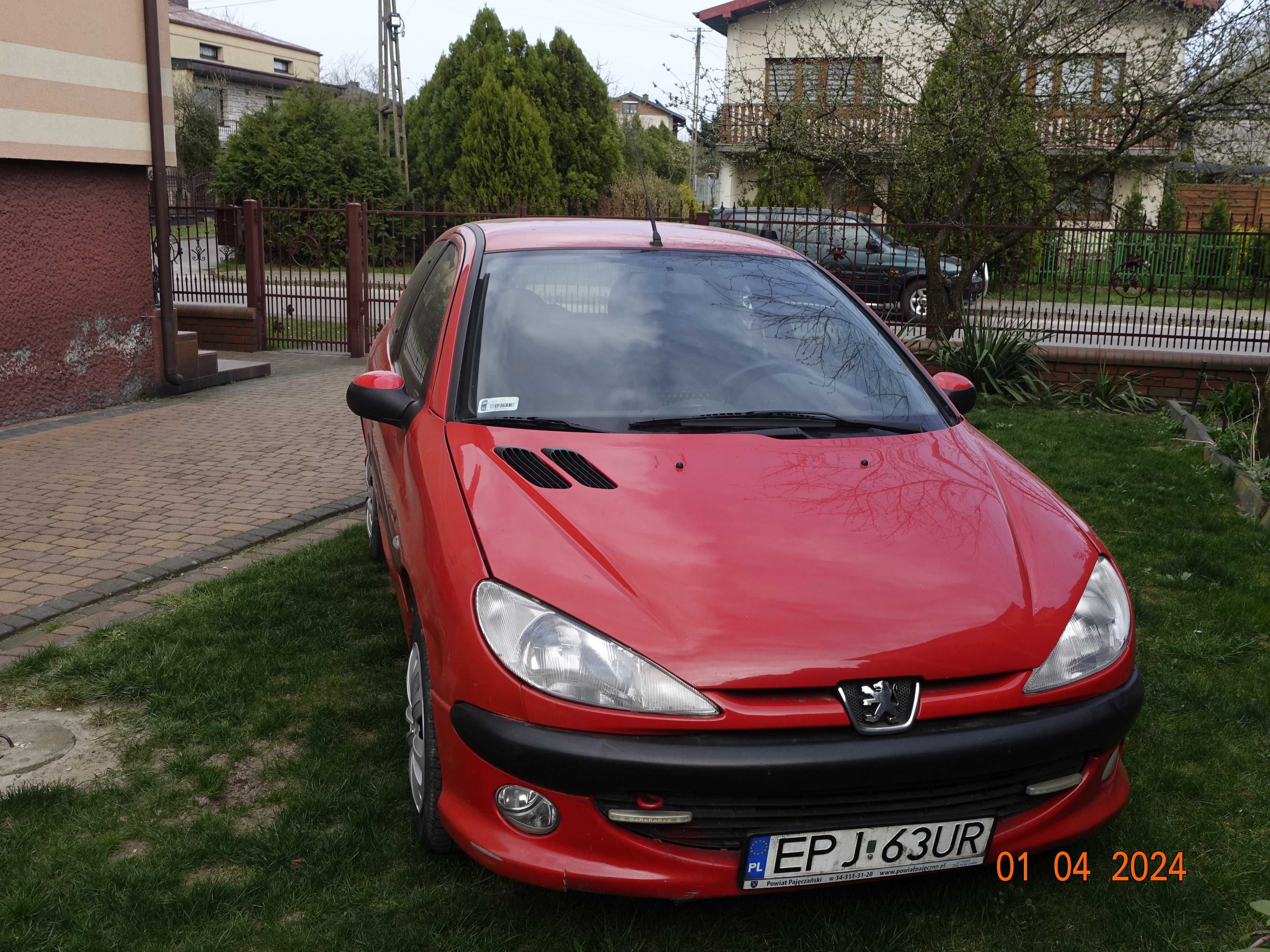 peugeot 206 w dobrym stanie