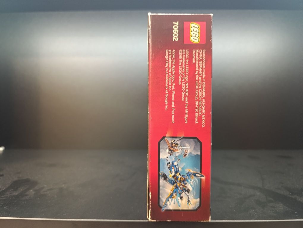 Nome: LEGO 70602 Jay's Elemental Dragon

Descrição: 
Sealed, never ope