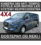 Ford Transit Custom  4x4 Kamera 360 Matrix Led Systemy bezpieczeństwa Od ręki !