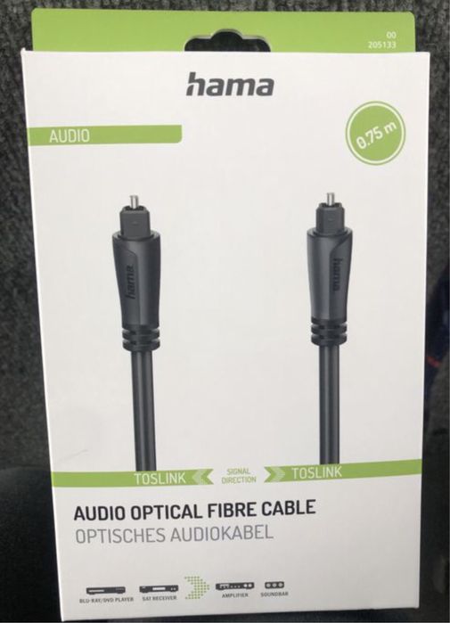 Kabel optyczny Hana 0,75m