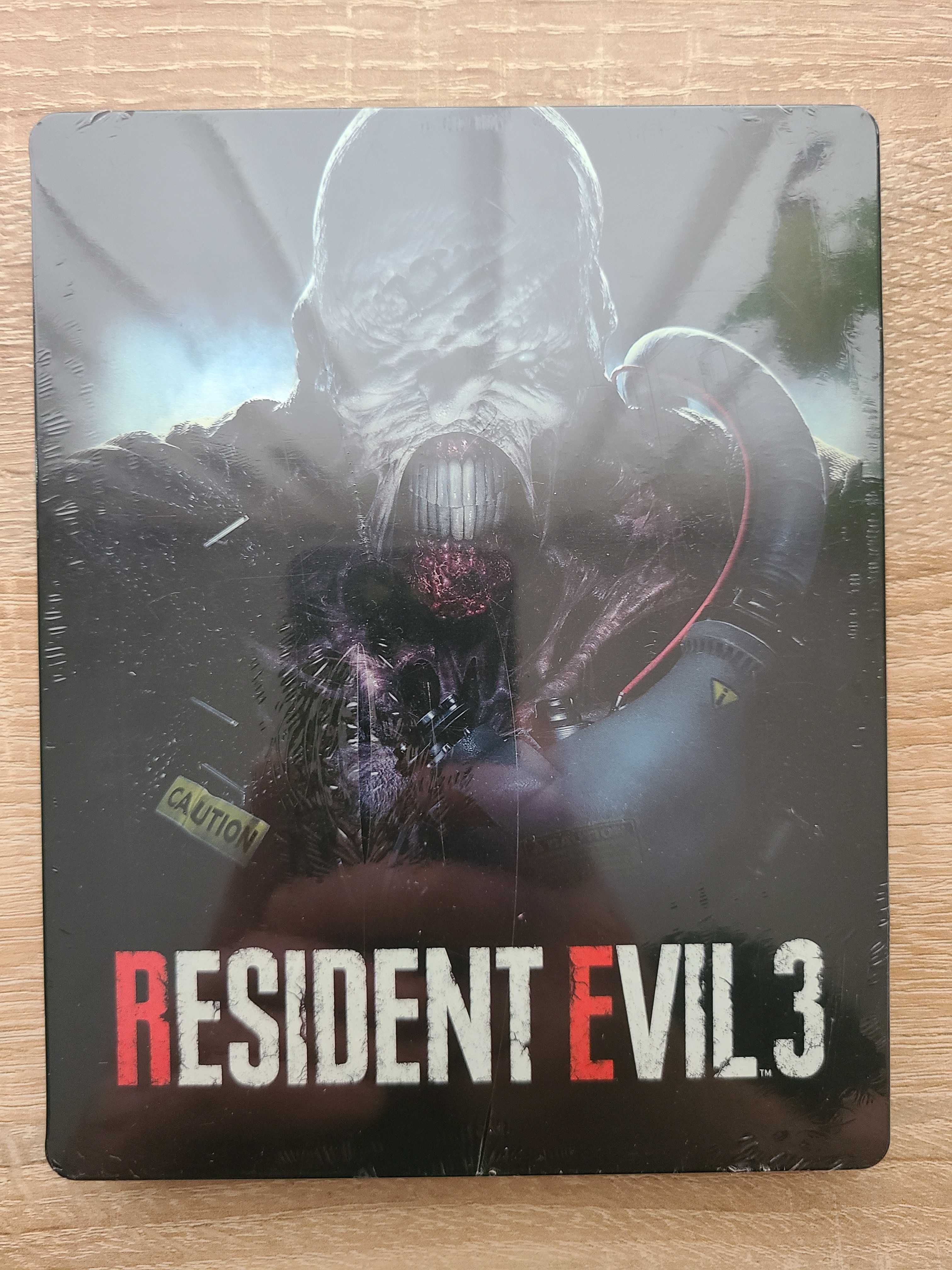 PS4/PS5 Resident Evil 3 Village Lenticular Steelbook (новий, переклад)