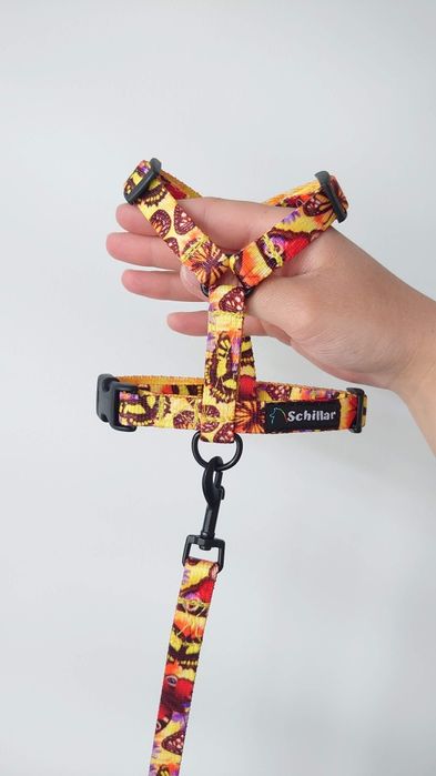 Szelki guard dla małego psa xs xxs Żółte