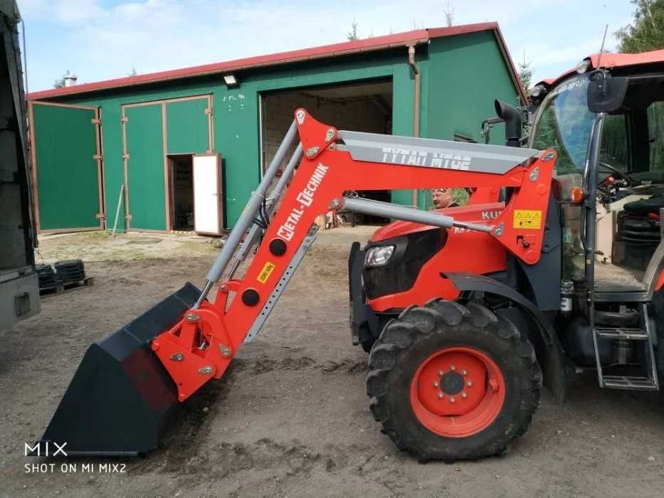 Metal-Technik TUR Ładowacz czołowy do ZETOR MTZ URSUS i inne MONTAŻ