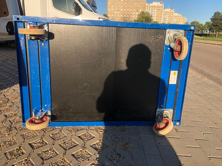 Wózek transportowy magazynowy