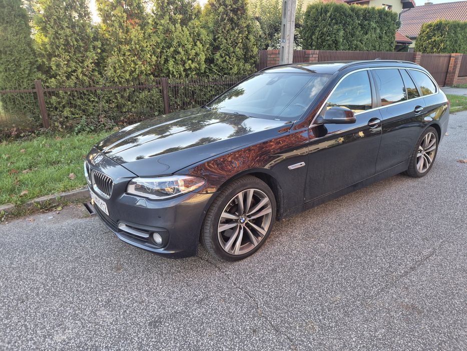 Bmw F11 Lift 530d 2015r. Dociągi Panorama Kamery 360 Hak Head UP