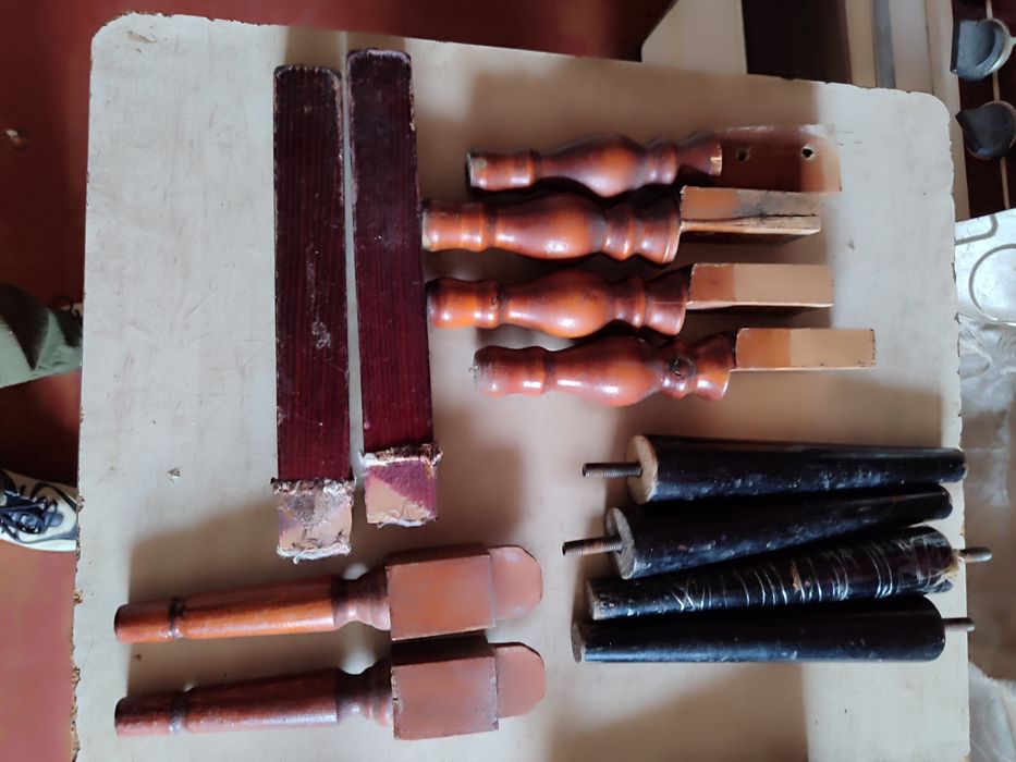 Ножки леревянные и металлические