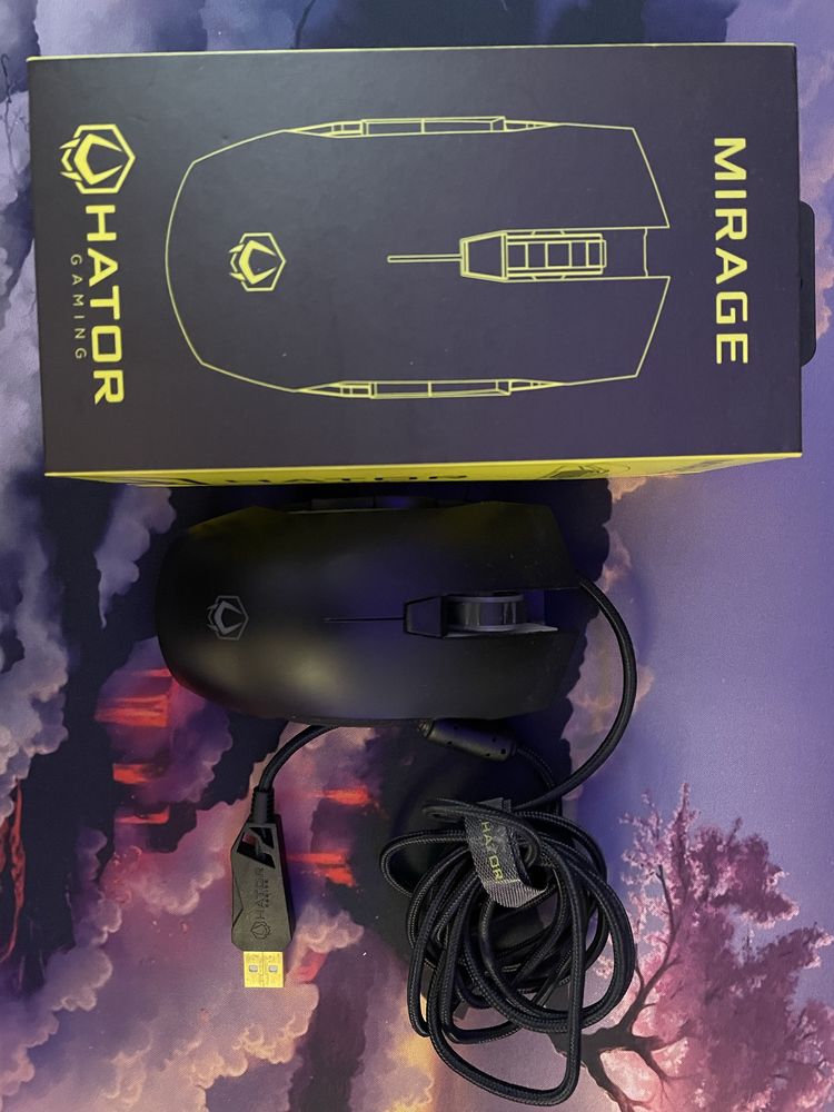 Мышь HATOR Mirage Black