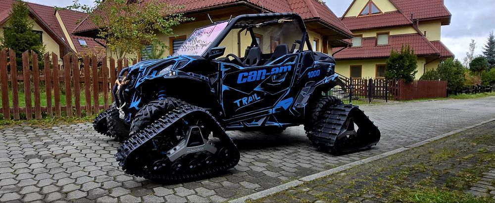 Maverick 800 DPS Trail Gąsienice, pług, itp Salon pl Idealny Zamiana
