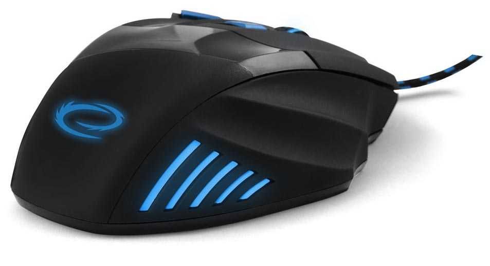 Mysz dla graczy Esperanza MX201 Wolf 7D USB kolor: niebieski