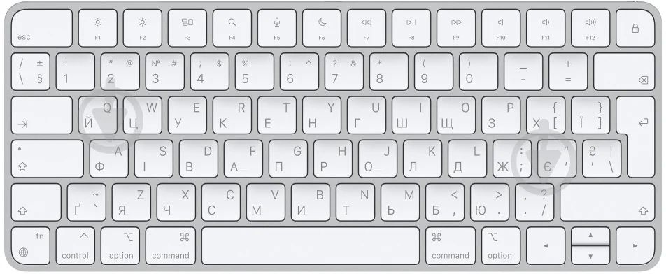 Клавіатура нова офіційна укр Apple Magic Keyboard MK2A3UA/A Bluetooth