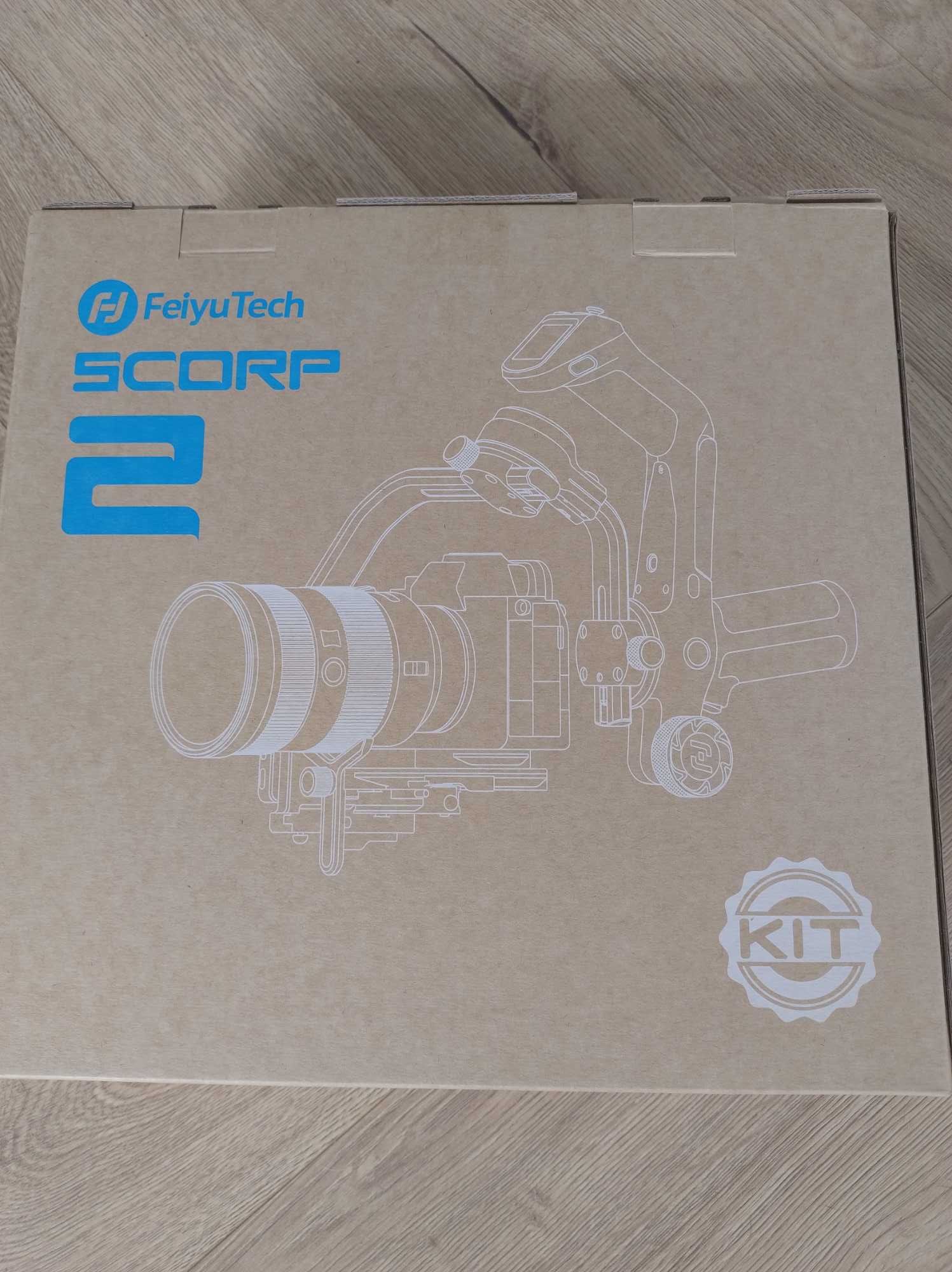 Nowy Gimbal ręczny FEIYUTECH Scorp 2 Kit