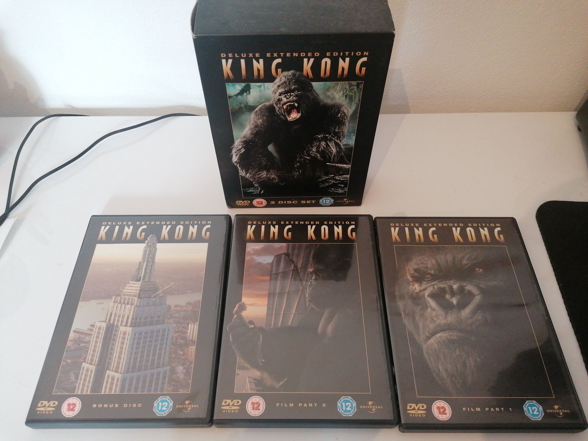 King Kong DVD/edição especial/versão alargada/Playstation 2