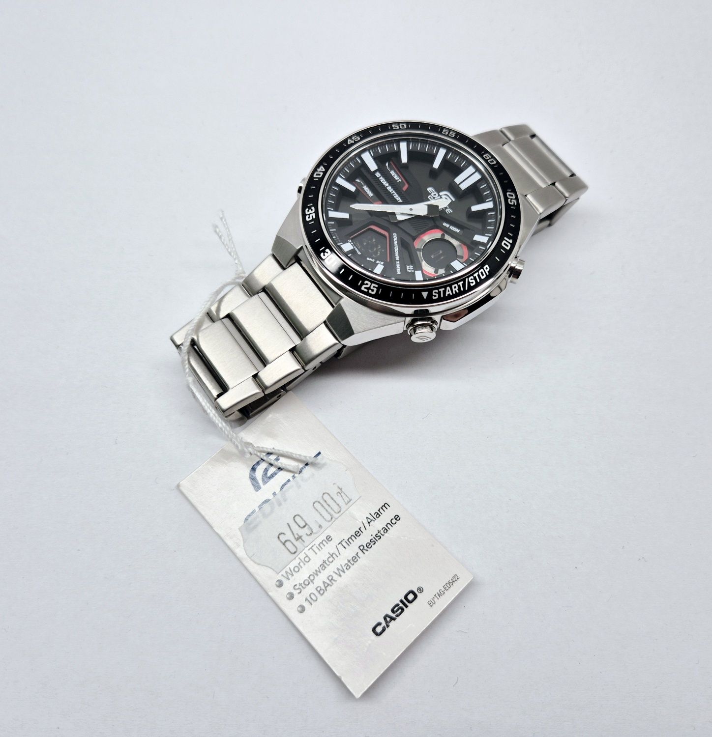 Zegarek CASIO EDIFICE EFV-C110D-1A4VEF, NOWY, Komis Jasło Czackiego